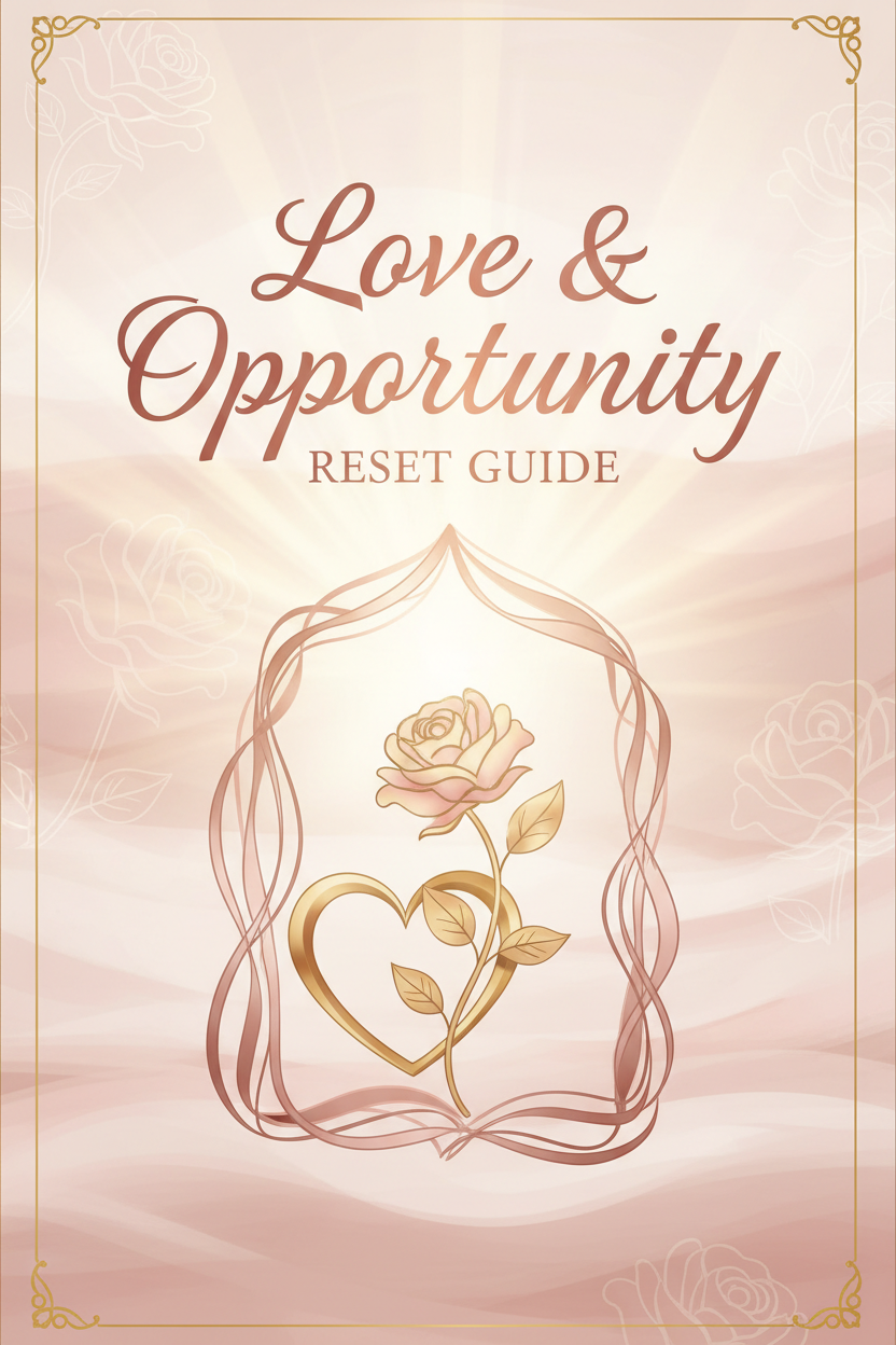 Love & Opportunity Reset Guide image and text