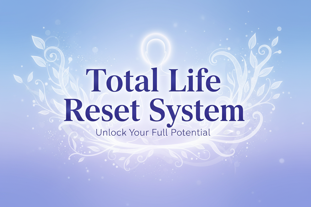 Total Life Reset System image with text 